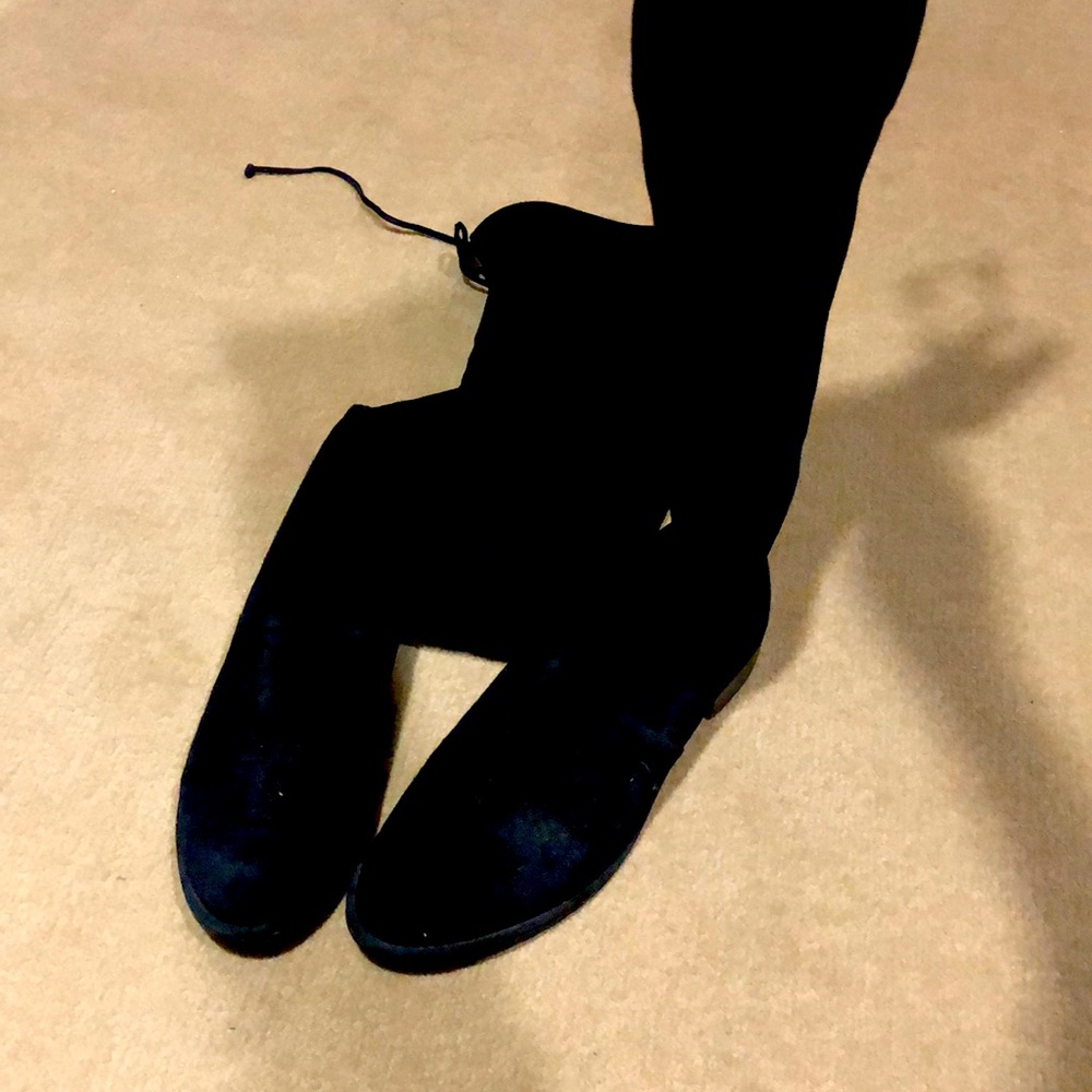 Stuart Weitzman over the knee suede boots
